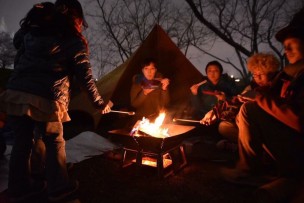 人はなぜ焚き火に集まるのか？レポート「Green Artist gathering！焚き火編」
