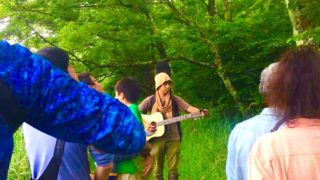 山梨県の森の旅、7/17（日）42日目「森の歌会清里キャンプ、終了しました！」