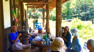 本当に必要なものは何か？「ダーチャプロジェクト」8/9（火）森の旅65日目、山梨県北杜市白州町。