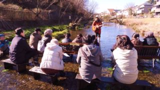 街中で湧き水を学べるコンサート！レポート「森の歌会 in 東久留米」