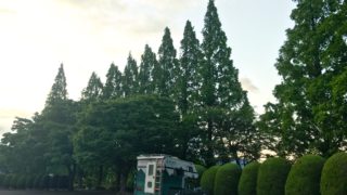 アートと森と動物王国、京都精華大学へ。キャンピングカーで森の旅353日目。