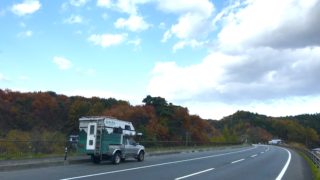 最高のカラマツの季節！キャンピングカーで森の旅498日目、岩手県葛巻町。