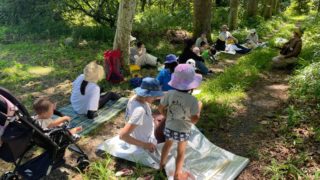 イベントレポ！暑い時には大きな木の下へ行く。気仙沼モリノネ